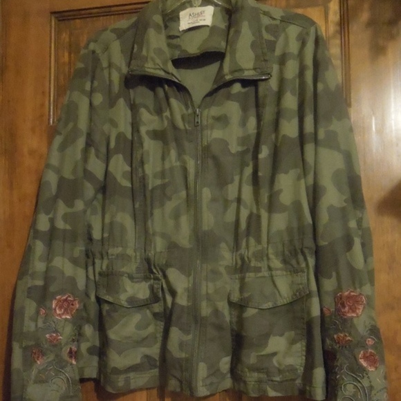 Ashley Jackets & Blazers - New Camouflage Lightweight Jacket By Ashley